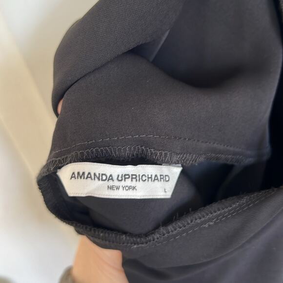 New NWOT Amanda Uprichard X REVOLVE Arial Maxi Gown in Black - Picture 5 of 6